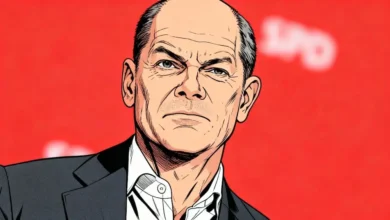 Olaf Scholz Schlaganfall